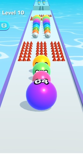 Ball Run 2048